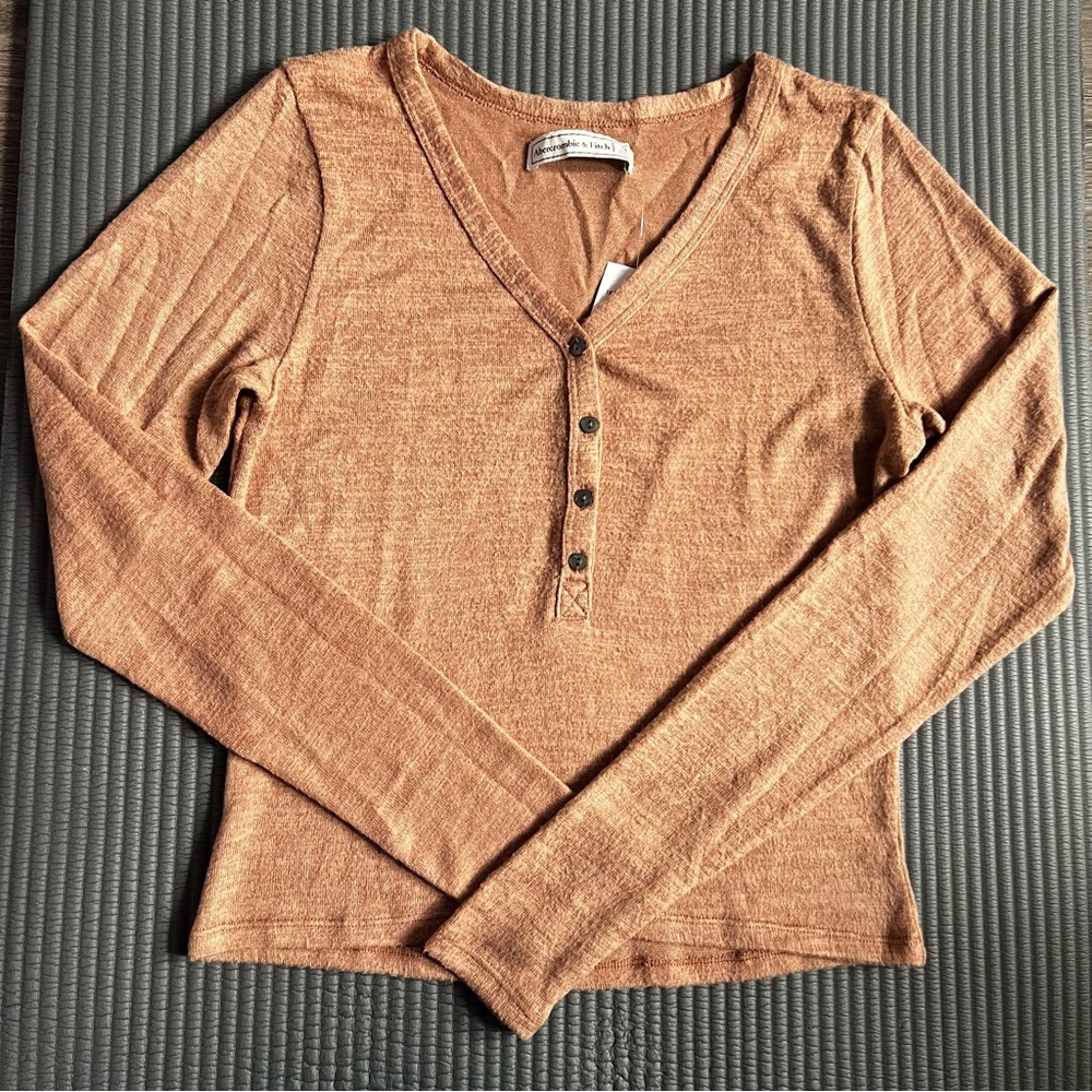 Abercrombie & Fitch long sleeve top Sz S